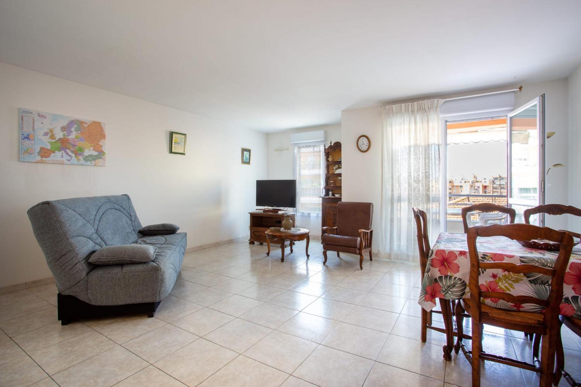 Appatement 3 Pièces Climatisé Vue Mer Appartement Nice